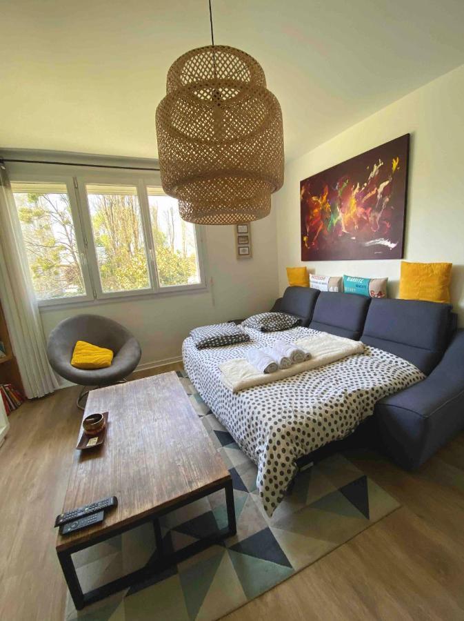 Superbe Appartement Au Calme Avec Parking Gratuit. Mérignac Kültér fotó